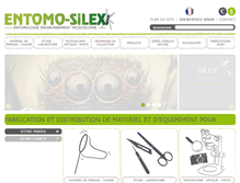 Tablet Screenshot of entomo-silex.com